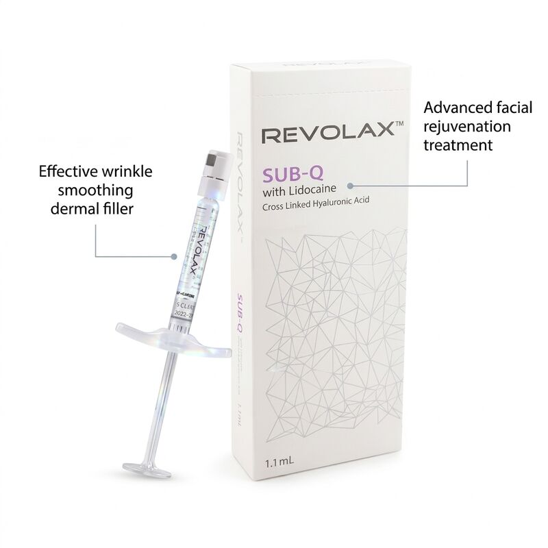Δερματικό Filler Επαναφορά ρυτίδων Filler που περιέχει υαλουρονικό οξύ που παρέχει μείωση ρυτίδων και βελτίωση της υφής του δέρματος