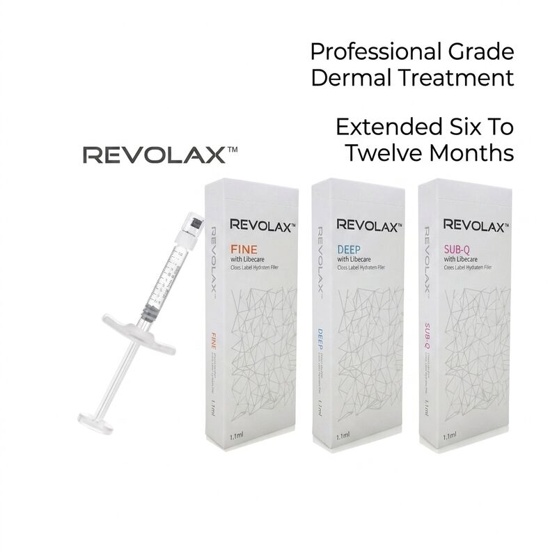 Υαλουρονικό οξύ Revolax Dermal Filler ασφαλές ενέσιμο διάλυμα για το σχήμα του προσώπου, μείωση ρυτίδων και ενυδάτωση του δέρματος