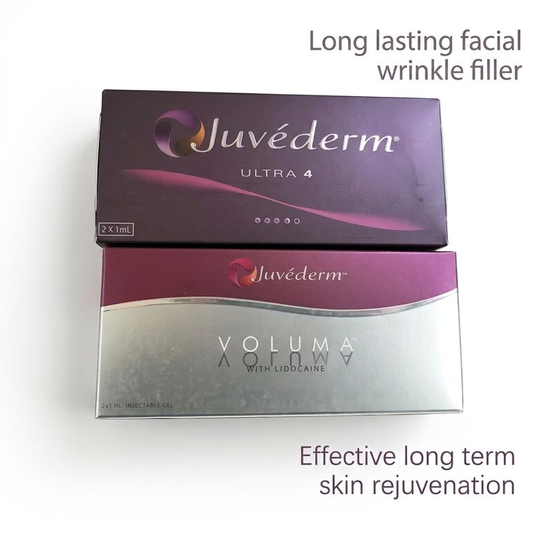 Κλινικές Juvederm Ultra Plus Filler 1 ml Σύριγγα Όγκος Δερματικό Φιλερ Ενέσιμη θεραπεία για τις ρυτίδες του προσώπου και αποκατάσταση του όγκου