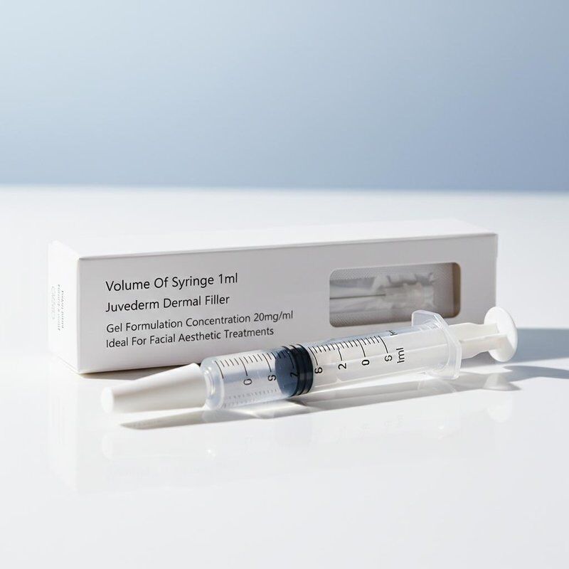 Όγκος της σύριγγας 1 ml Juvederm Dermal Filler Gel Συγκέντρωση 20mg Ml Ιδανικό για αισθητικές θεραπείες προσώπου