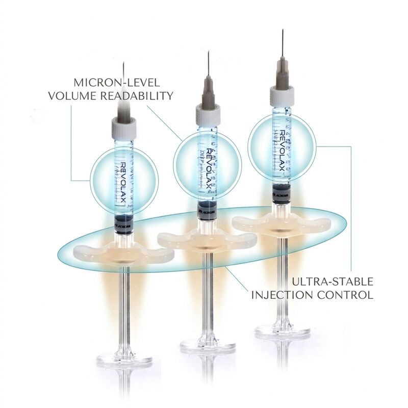 Το Revolax Deep Lip Filler Μονοφασικό Διασταυρωμένο Υαλουρονικό Οξύ Δερμικό Φίλερ 1.1 ml για Αυξήσεις Λιπαδιών