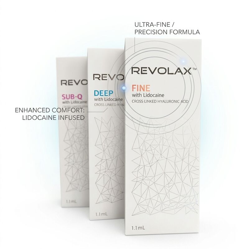 Revolax Deep Ενέσιμο Υαλουρονικό Οξύ 1.1ml για Αποκατάσταση Κοιλοτήτων Κροτάφων